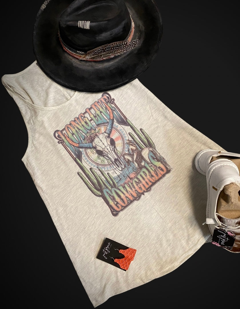 Long Live Cowgirls Tank